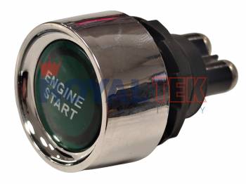 BOTON INTERRUPTOR DE ARRANQUE ROYALTEK UNIVERSAL 50 AMPER CON LED VERDE